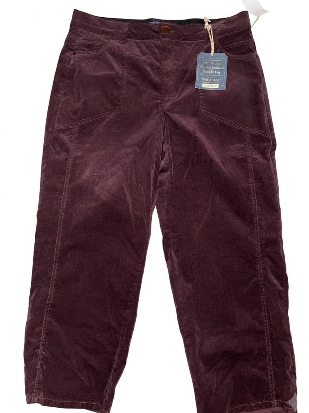 Democracy “Ab” solution Skyrise Relaxed Straight Leg Corduroy Pant - Picture 3 of 5